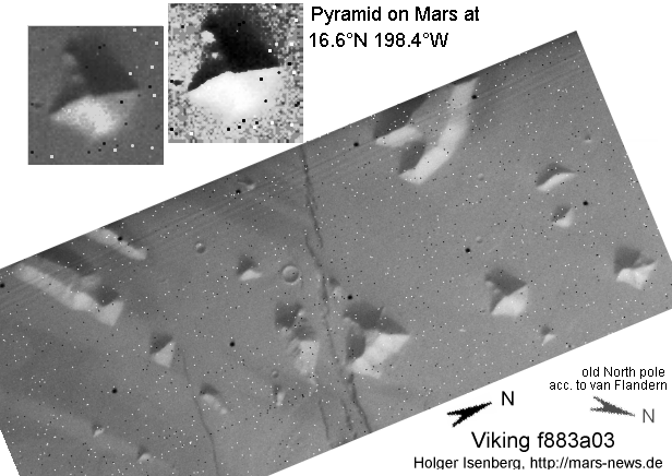 The Carl Sagan pyramid area.